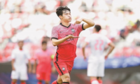 เกาหลีเฉือนฮ่องกงชนะนัดที่ 2 ในการแข่งขันฟุตบอลเอเชียตะวันออก